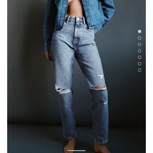 Zara mom jean -Like new